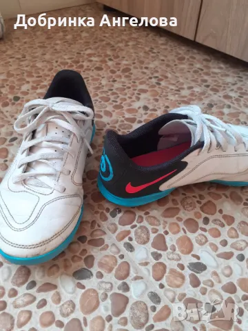 Футболни обувки Nike Tiempo 36.5 (стоножки), снимка 5 - Детски маратонки - 47926596