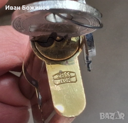 Немски патронник за секретна  брава. ZEISS IXON., снимка 3 - Други инструменти - 54181438