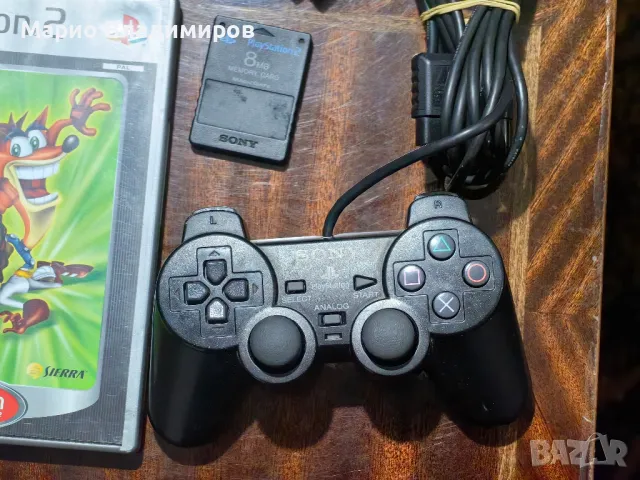 Playstation 2 fat + Crash twinsanity , снимка 2 - PlayStation конзоли - 49602000