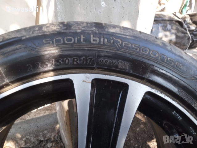 БМВ Е46 5х120х17, снимка 4 - Гуми и джанти - 52000540