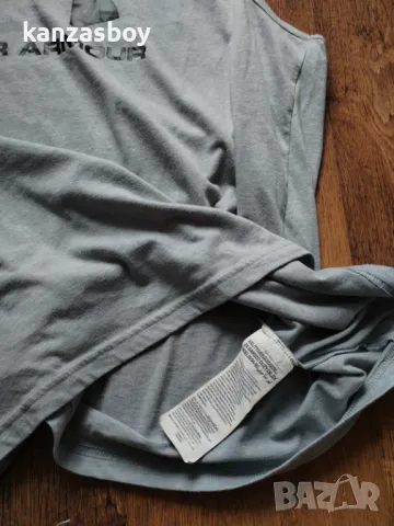 UNDER ARMOUR Sportstyle Logo Tank - страхотна мъжки потник КАТО НОВ 2ХЛ, снимка 7 - Тениски - 49799858