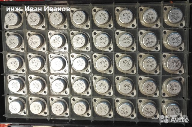 Дарлингтонови n-p-n транзистори КТ827А 100V, 20А, 125W, h21 750-18000, ТО-3, снимка 4 - Друга електроника - 31346246