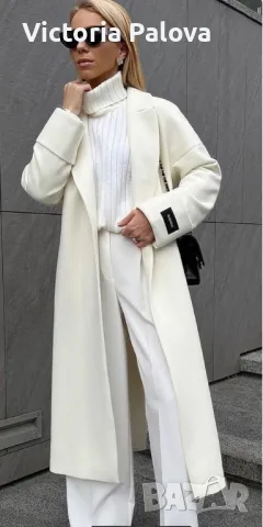 Елегантно  бяло поло високо качество, снимка 13 - Блузи с дълъг ръкав и пуловери - 49327363