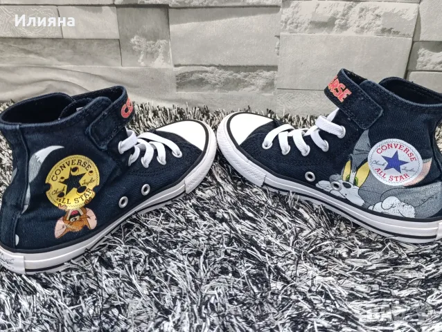 Детски кецове Converse , снимка 3 - Детски обувки - 56157874