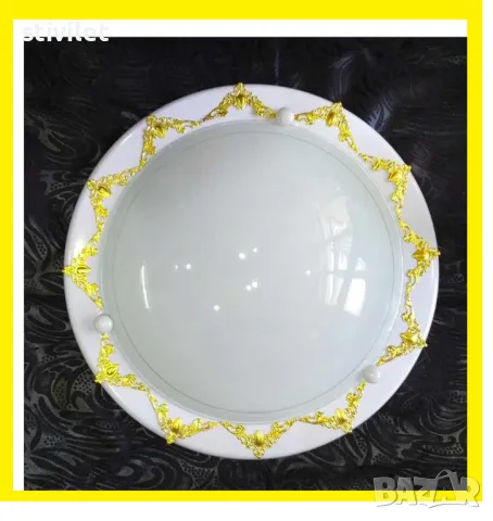 ПЛАФОН ОБКОВ ЗЛАТО  - НОВО- 3D ЕФЕКТ.