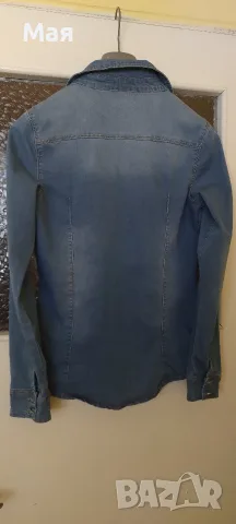 Дамска дънкова риза, снимка 8 - Ризи - 56008373