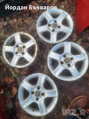 Алуминиеви джанти 14 Цола 4Х100 от VW Golf Mk2 