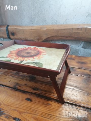 Поднос за сервиране Слънчоглед, снимка 8 - Прибори за хранене, готвене и сервиране - 37319441