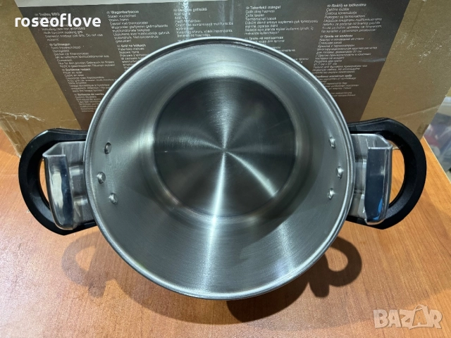 НОВА!!! Тенджера под налягане Fagor Clasica 6 литра, снимка 7 - Съдове за готвене - 52741482