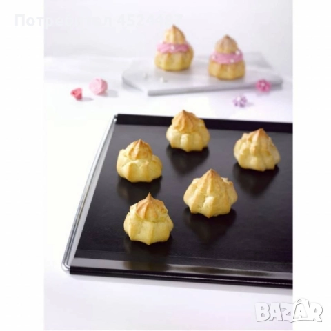 Подложка за печене NoStik, 31x41см., до 260°, черен, в кутия, снимка 3 - Други стоки за дома - 50436124