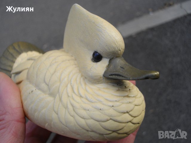 СТАРА ФИГУРА ПТИЦА, снимка 5 - Антикварни и старинни предмети - 39374067