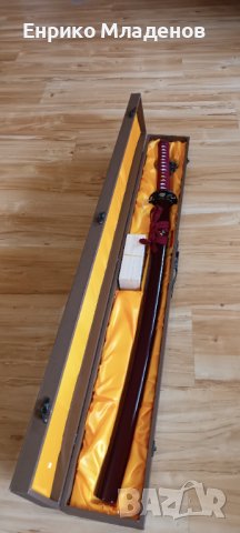 Катана Самурайски меч Хатори Ханзо, снимка 3 - Ножове - 39324236