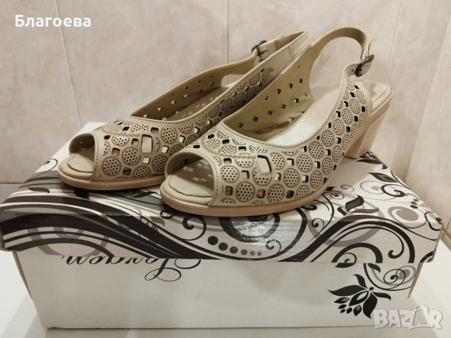 Дамски сандали , снимка 9 - Дамски обувки на ток - 52215513