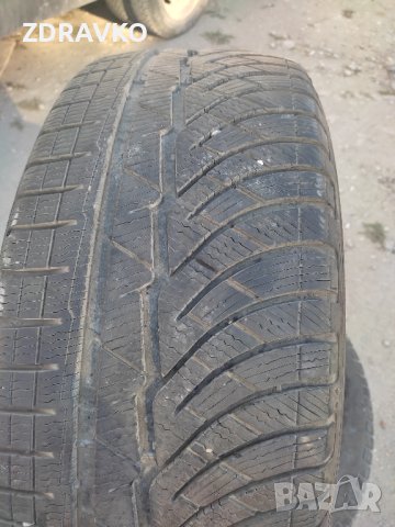 3бр. Зимни гуми Мишелен Пилот Алпин 4 ,235/55/R17 Промоция три на цената за две!, снимка 2 - Гуми и джанти - 42876318