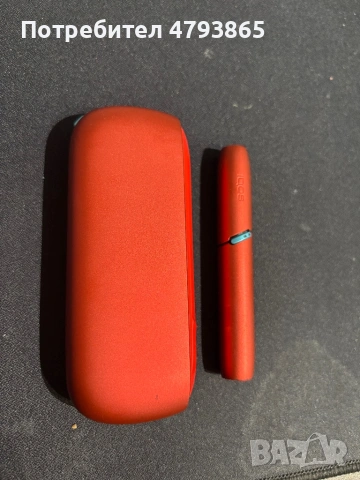 Червен iqos 3 duo 