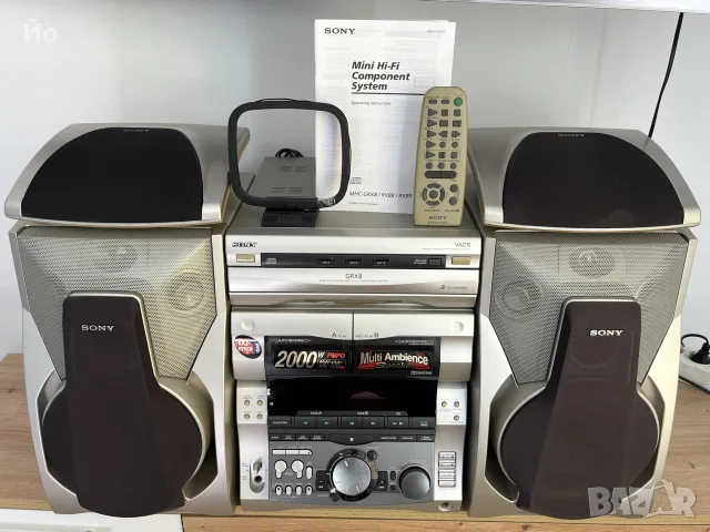 Sony GRX8 Аудиосистема