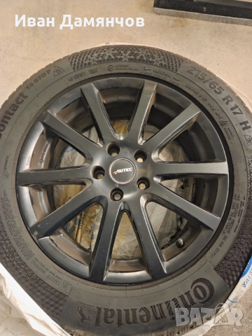 Джанти с гуми 17 Alutec -Germany. 7.0JX17H2 ET40 5x112