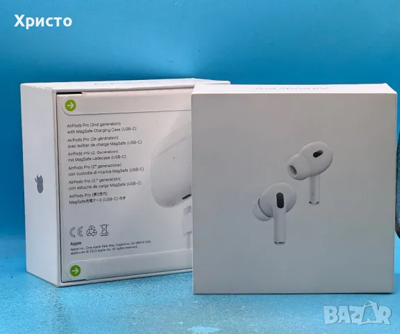 НОВО!!! Безжични слушалки Apple Airpods Pro (2nd Generation) Калъф MagSafe (USB-C) - 2024, снимка 3 - Bluetooth слушалки - 48411031