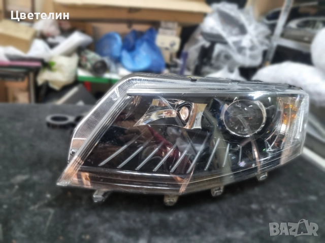 Ляв фар Skoda Octavia 3 lqv far шкода октавия 3, снимка 2 - Части - 52945334