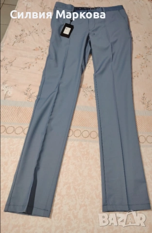 Мъжки костюм ROYAL color 3 светло син цвят, снимка 17 - Костюми - 54001784