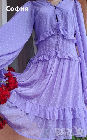 нова рокля АСОС,р-р м/л, снимка 4 - Рокли - 54099272