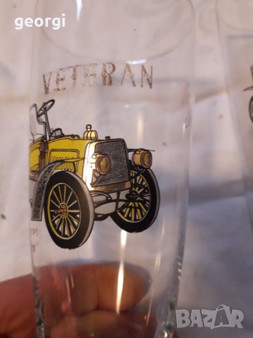 Колекционерски чаши с ретро коли, снимка 3 - Колекции - 31399745