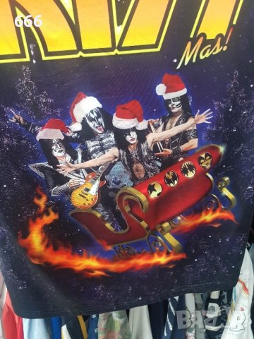 тениска MerryKISSmas, снимка 5 - Тениски - 42023878