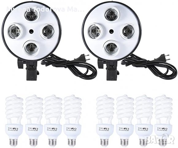 Фото студио система Andoer Софтбокс за фото студио, снимка 2 - Светкавици, студийно осветление - 36893860