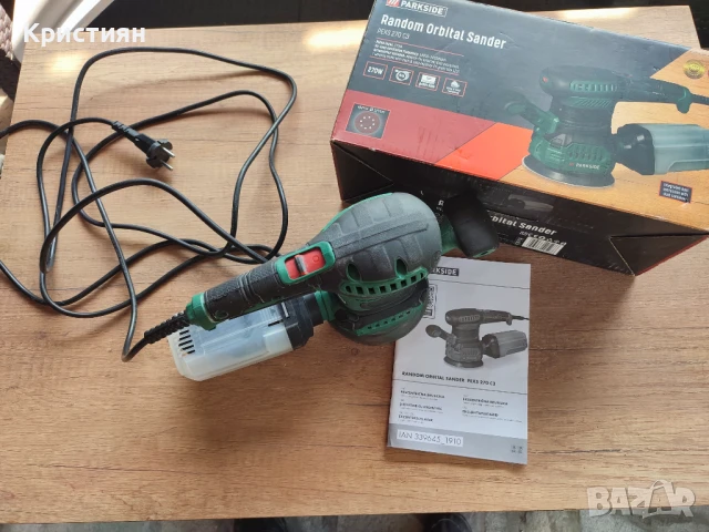 Виброшлайф PARKSIDE PEXS 270 C3, снимка 1