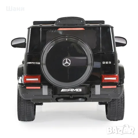 Акумулаторен джип Mercedes G63 черен металик

, снимка 4 - Детски велосипеди, триколки и коли - 49491899