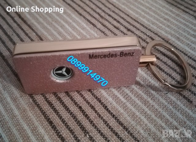 Mercedes Benz, луксозна USB ел. запалка ключодържател, снимка 5 - Запалки - 34326851