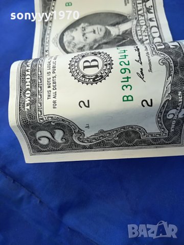 2 dollars, снимка 5 - Нумизматика и бонистика - 29595704