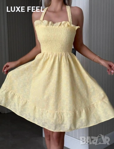 💛Дамска Рокля , снимка 2 - Рокли - 54297125