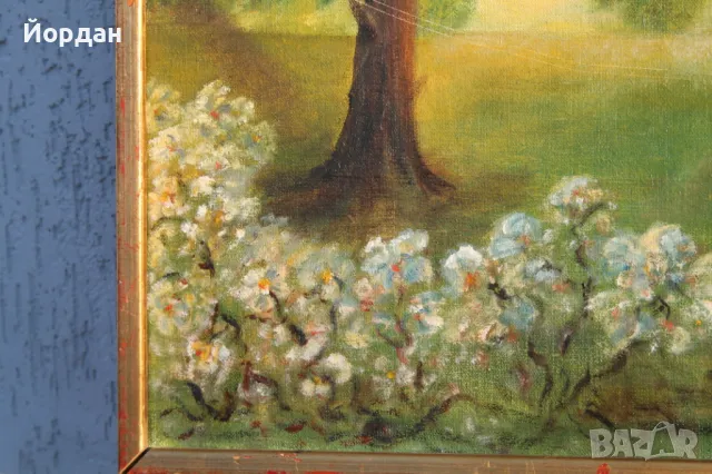 Стара европейска картина, снимка 6 - Картини - 48444224