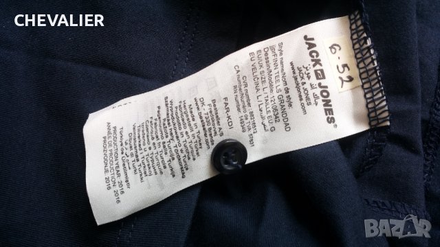 JACK & JONES FINN TEE LS GRANDDAD Размер M блуза с дълъг ръкав 6-52, снимка 7 - Блузи - 40633782