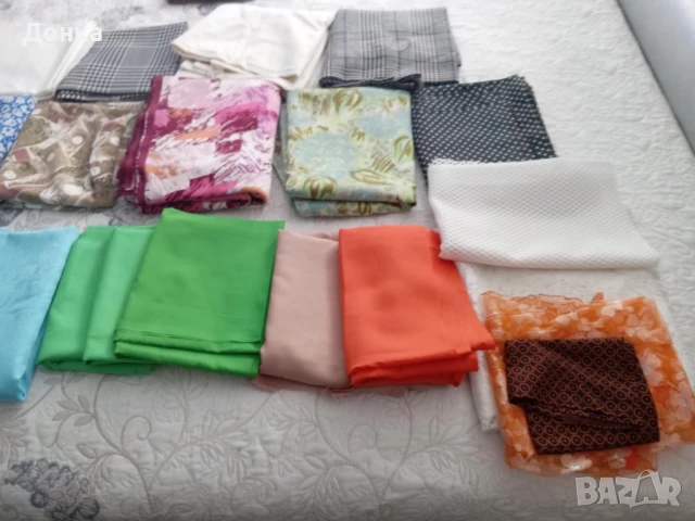 Различни видове платове и конци за шиене!, снимка 4 - Шевни машини - 48518803