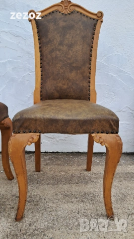 Стол и табуретка масив, снимка 2 - Столове - 53273000