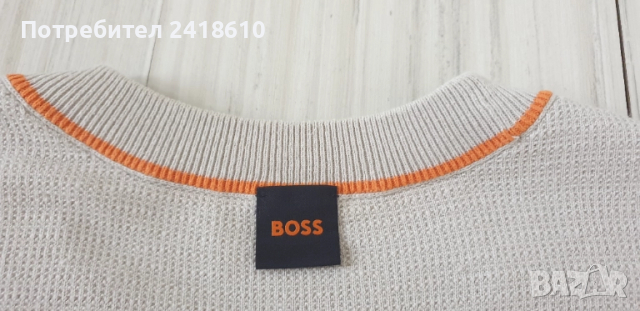 Hugo Boss Anion Knit Мens Size 3XL НОВО! ОРИГИНАЛ! Мъжка Блуза Пуловер!, снимка 4 - Пуловери - 52345828