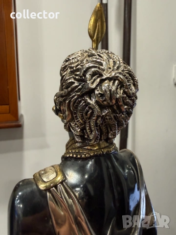 Италианска сребърна фигура Clarté от серията на Masai. №7989, снимка 10 - Антикварни и старинни предмети - 53933789