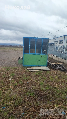 Будка метална павилион контейнер