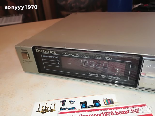 TECHNICS ST-8L STEREO TUNER-MADE IN JAPAN 2411221031, снимка 6 - Ресийвъри, усилватели, смесителни пултове - 38779635