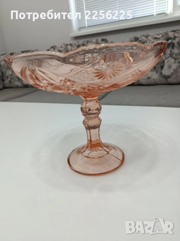 Стъклени фруктиери, снимка 9 - Декорация за дома - 51664626