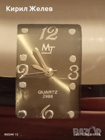 Дамски часовник гривна MT QUARTZ красив стилен дизайн 49026, снимка 3 - Дамски - 52265302