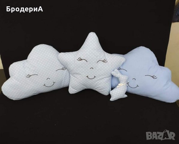 Декоративни възглавнички за бебешко легло /кошара , снимка 13 - Други - 28339703