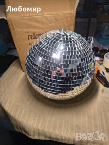Диско топка Relaxdays 30 см , снимка 3 - Обзавеждане за заведение - 52686700