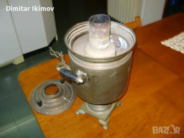 Руски самовар, снимка 4 - Антикварни и старинни предмети - 49361857