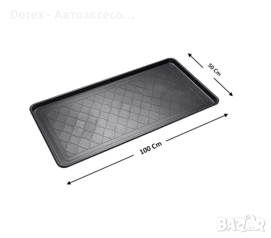 Универсална PVC стелка 3D тип леген - 100 x 50 см за багажник и дома