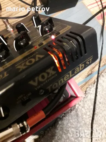 VOX TONELАB ST VALVETRONIX  Лампов процесор със сменена лампа ECC83 ,страхотен звук.ЦЕНА 250ЛВ. , снимка 9 - Други - 49853323