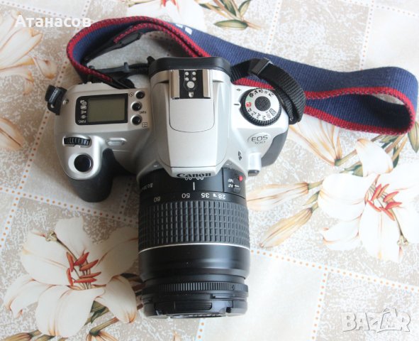Canon EOS 300 + обектив Canon 28–80 mm f/3.5-5.6 II , снимка 5 - Фотоапарати - 40637300