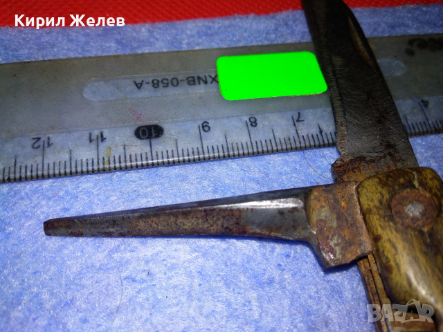 GERLACH Стар МНОГО РЯДЪК КОЛЕКЦИОНЕРСКИ ПОЛСКИ АРМЕЙСКИ ДЖОБЕН НОЖ 2-ра СВЕТОВНА ВОЙНА ВСВ 44114, снимка 7 - Антикварни и старинни предмети - 44755845